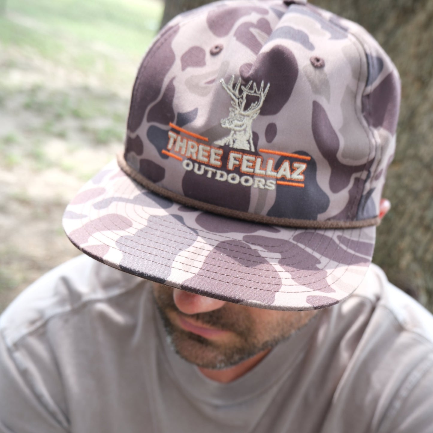 Dark Vintage Camo Hat