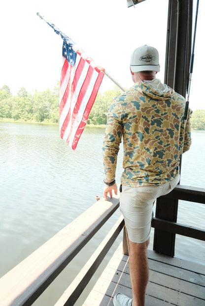 Lightweight Hoodie - Summer Camo
