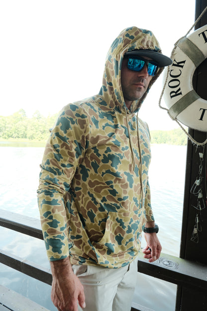 Lightweight Hoodie - Summer Camo