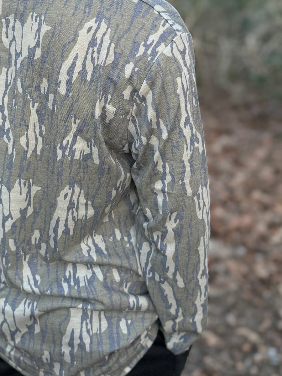 Performance Long Sleeve Tee-  Camo
