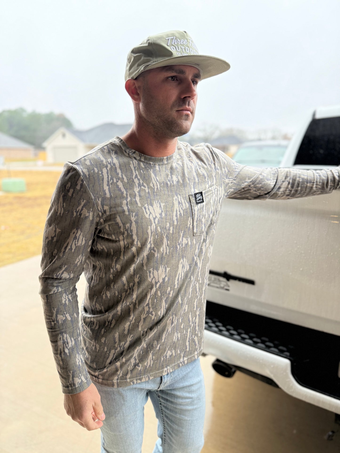 Performance Long Sleeve Tee-  Camo