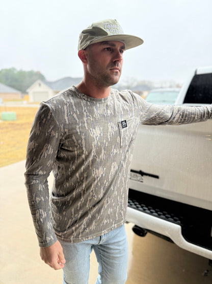 Performance Long Sleeve Tee-  Camo
