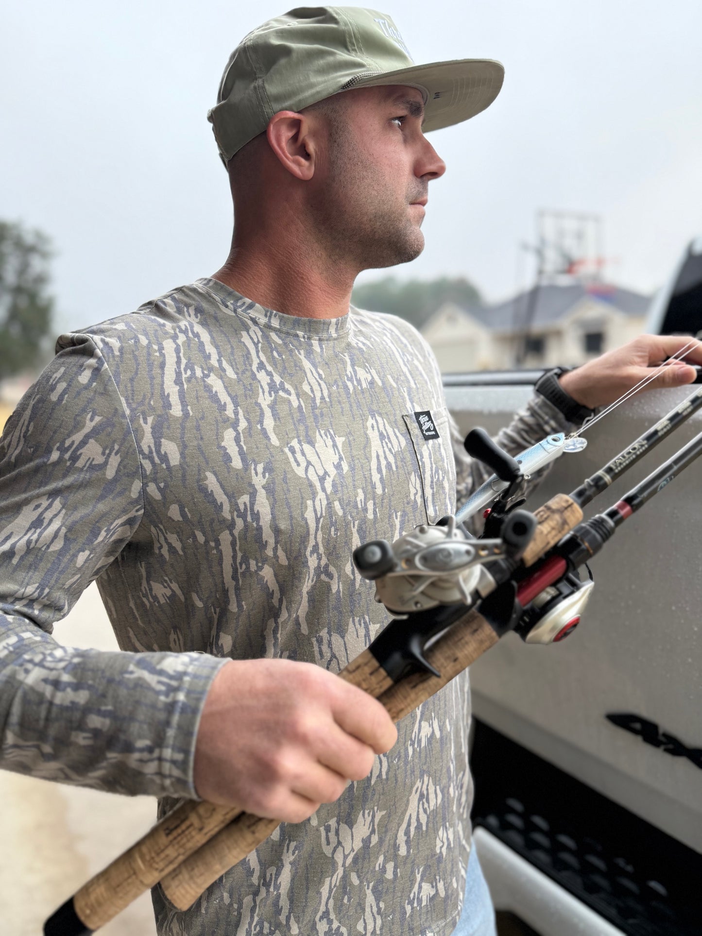 Performance Long Sleeve Tee-  Camo