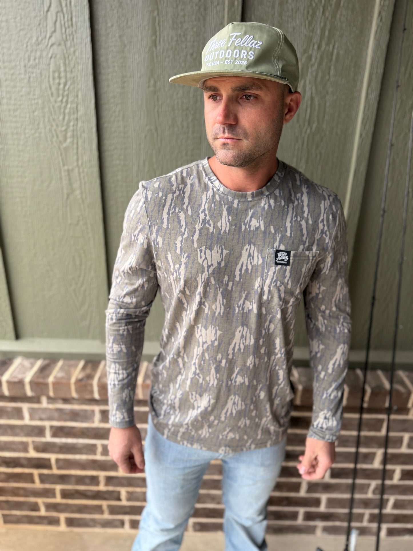 Performance Long Sleeve Tee-  Camo
