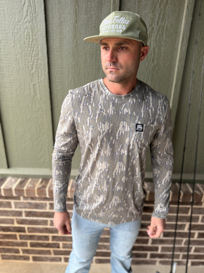 Performance Long Sleeve Tee-  Camo