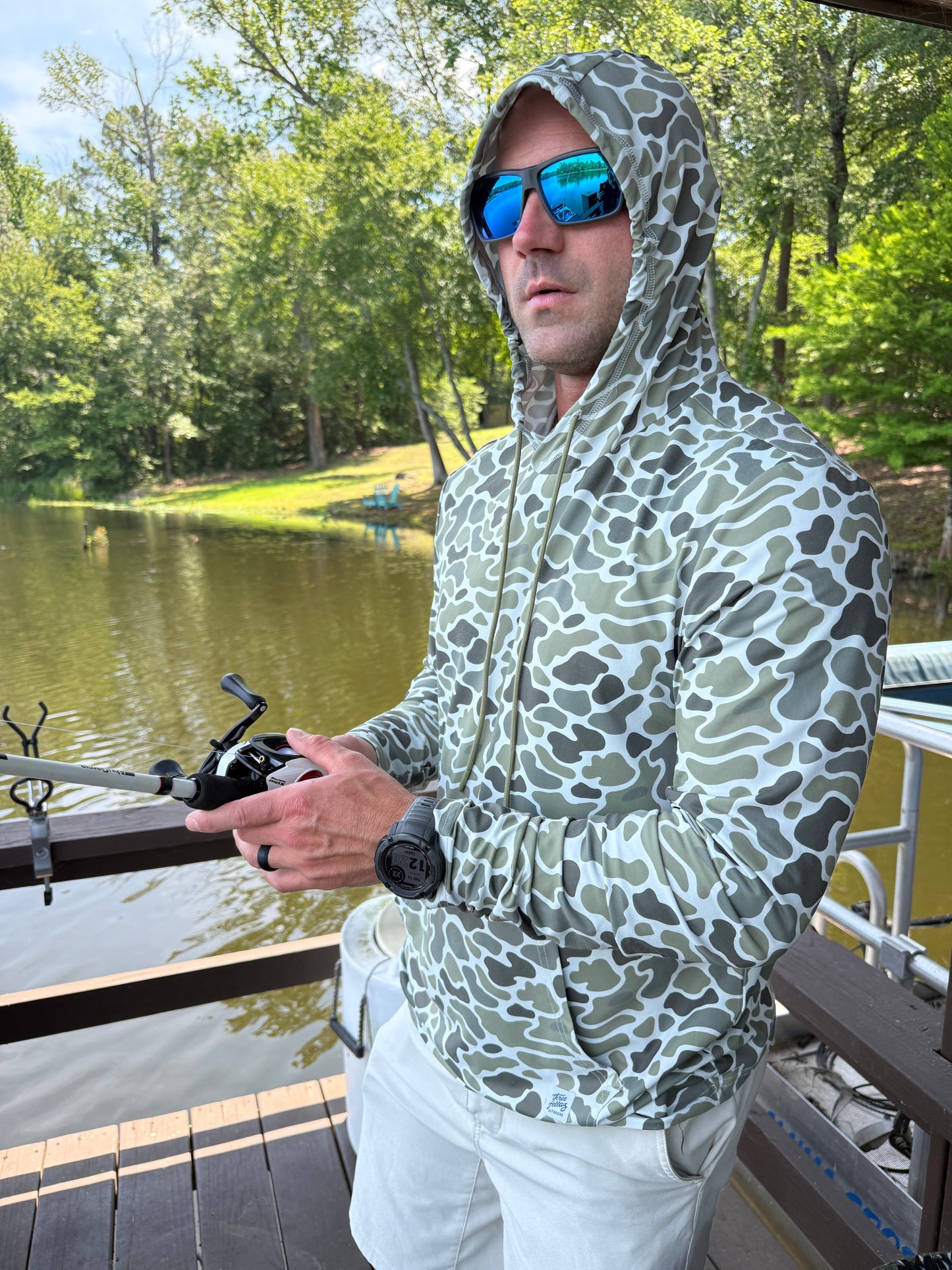 Lightweight Hoodie - Classic Camo