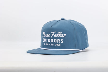 Blue Three Fellaz Hat