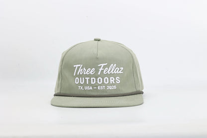 Green Three Fellaz hat