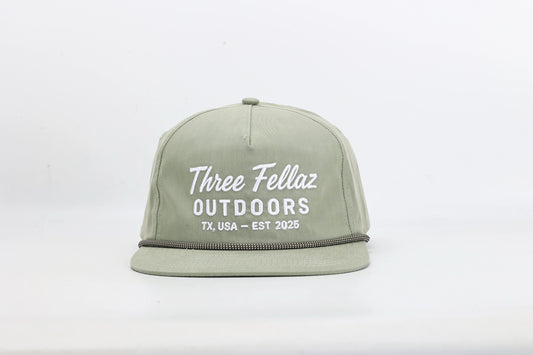 Green Three Fellaz hat